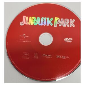 Jurassic Park DVD Universal Studios 1993 Classic Movie PG-13 Sci-Fi Adventure